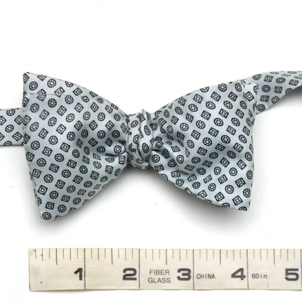 NWT Men's‎ bow tie Silk Self - tied Bow tie Gift Box S387 Christmas gift